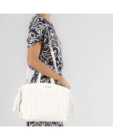 CafèNoir Tote Bianco - Glamour Calzature