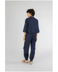 CafèNoir Pantalone Blu - Glamour Calzature