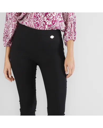 CafèNoir Leggings Nero - Glamour Calzature CafèNoir Leggings Nero - Glamour Calzature
