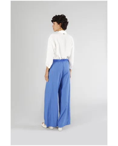 CafèNoir Pantalone Blu - Glamour Calzature CafèNoir Pantalone Blu - Glamour Calzature