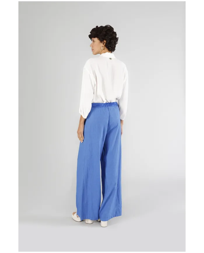 CafèNoir Pantalone Blu - Glamour Calzature CafèNoir Pantalone Blu - Glamour Calzature
