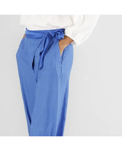 CafèNoir Pantalone Blu - Glamour Calzature CafèNoir Pantalone Blu - Glamour Calzature