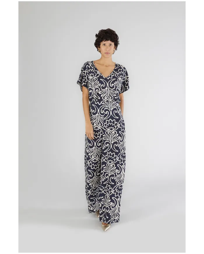 CafèNoir Pantalone Blu - Glamour Calzature CafèNoir Pantalone Blu - Glamour Calzature