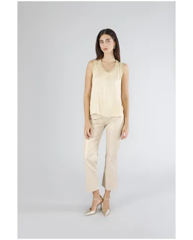 CafèNoir Top Beige - Glamour Calzature