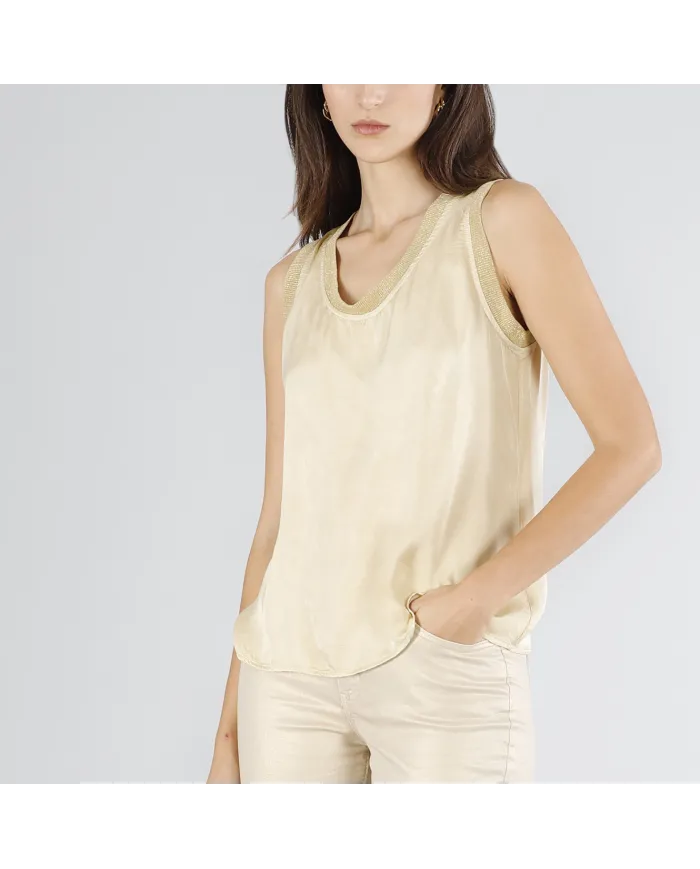 CafèNoir Top Beige - Glamour Calzature