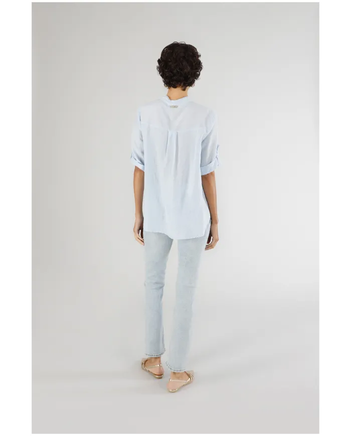 CafèNoir Blusa Azzurro - Glamour Calzature