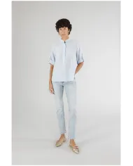 CafèNoir Blusa Azzurro - Glamour Calzature