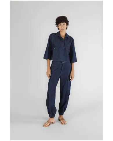 CafèNoir Camicia Blu - Glamour Calzature CafèNoir Camicia Blu - Glamour Calzature