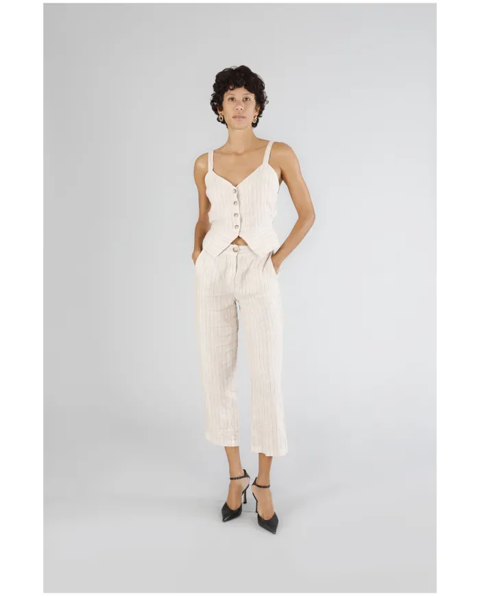 CafèNoir Top Beige - Glamour Calzature