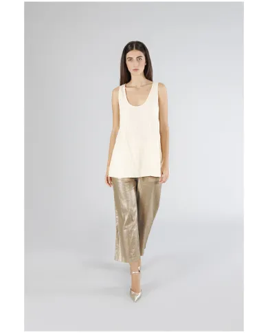 CafèNoir Canotta Beige - Glamour Calzature CafèNoir Canotta Beige - Glamour Calzature