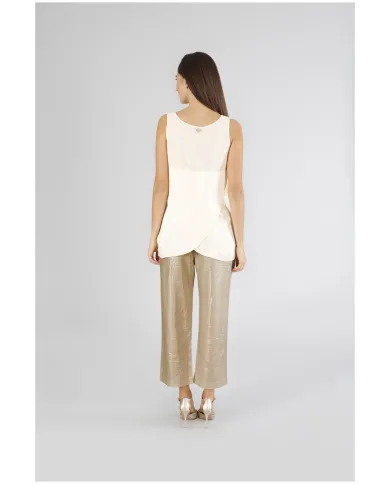 CafèNoir Canotta Beige - Glamour Calzature CafèNoir Canotta Beige - Glamour Calzature