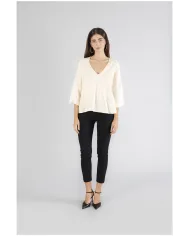 CafèNoir Blusa Avorio - Glamour Calzature