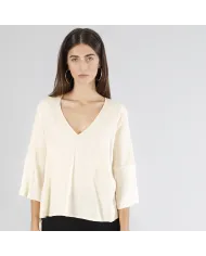 CafèNoir Blusa Avorio - Glamour Calzature