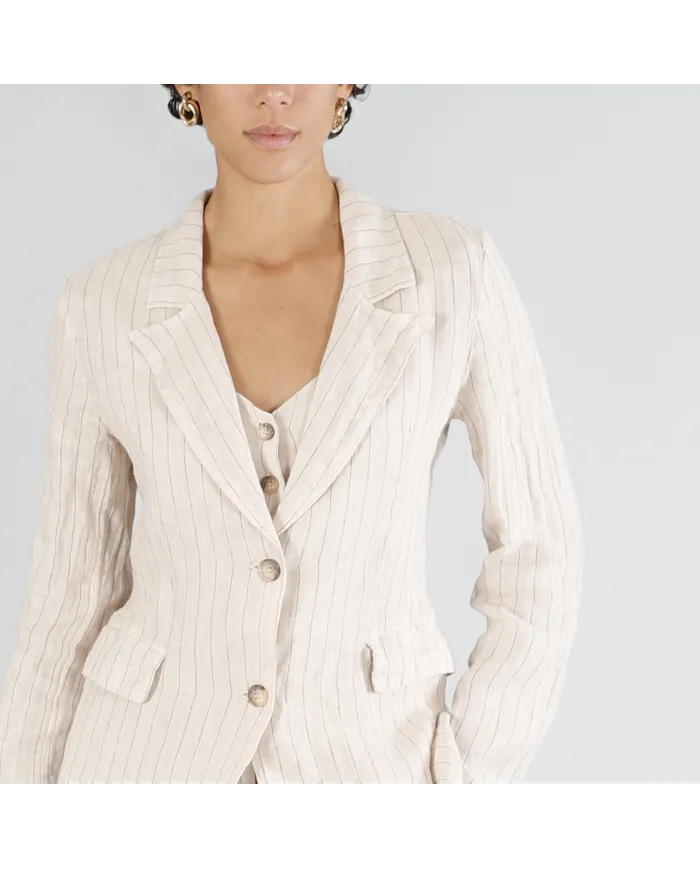 CafèNoir Giacca Beige - Glamour Calzature