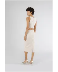 CafèNoir Gonna Beige - Glamour Calzature