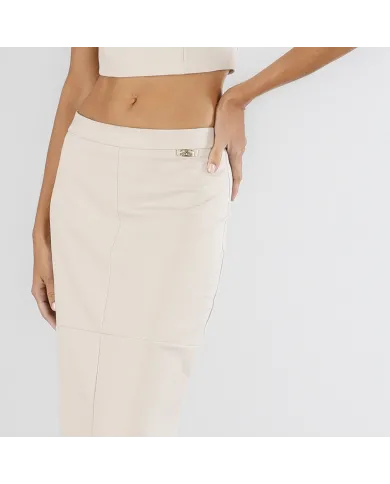 CafèNoir Gonna Beige - Glamour Calzature