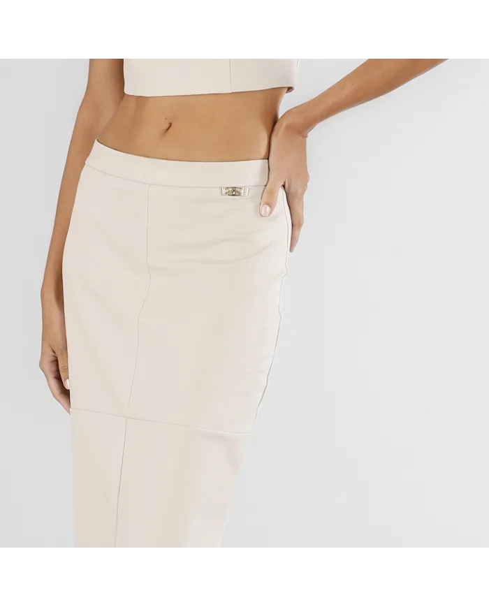 CafèNoir Gonna Beige - Glamour Calzature