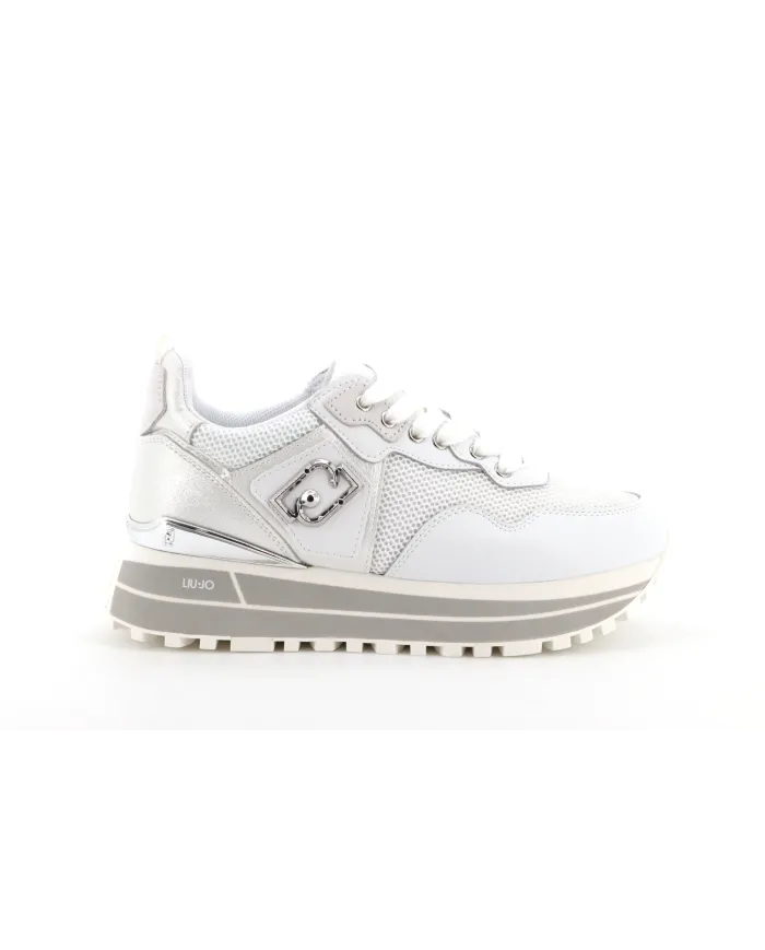 LIU-JO MAXI WONDER 01 Bianco - Glamour Calzature