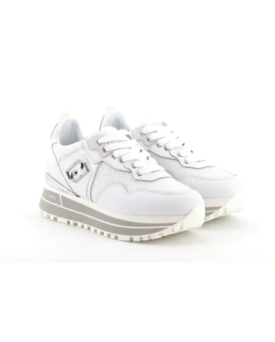 LIU-JO MAXI WONDER 01 Bianco - Glamour Calzature