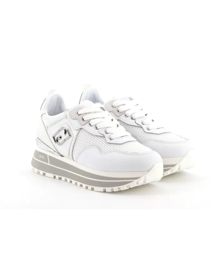 LIU-JO MAXI WONDER 01 Bianco - Glamour Calzature