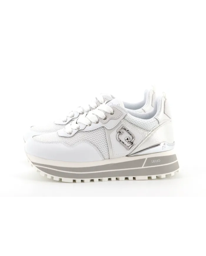 LIU-JO MAXI WONDER 01 Bianco - Glamour Calzature LIU-JO MAXI WONDER 01 Bianco - Glamour Calzature