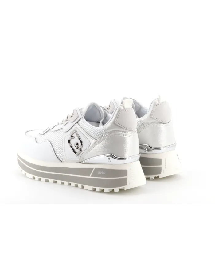 LIU-JO MAXI WONDER 01 Bianco - Glamour Calzature LIU-JO MAXI WONDER 01 Bianco - Glamour Calzature