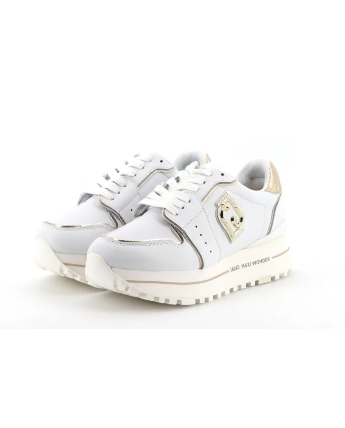 LIU-JO MAXI WONDER Bianco - Glamour Calzature