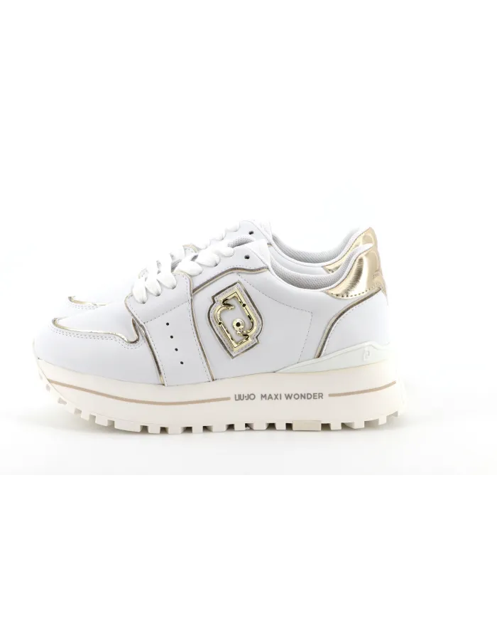 LIU-JO MAXI WONDER Bianco - Glamour Calzature LIU-JO MAXI WONDER Bianco - Glamour Calzature