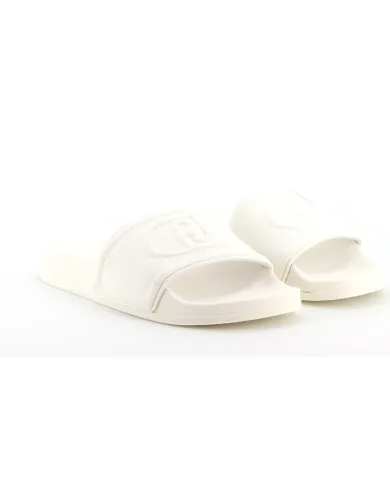 LIU-JO Ciabatta Bianco - Glamour Calzature