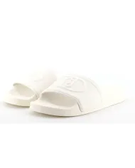 LIU-JO Ciabatta Bianco - Glamour Calzature