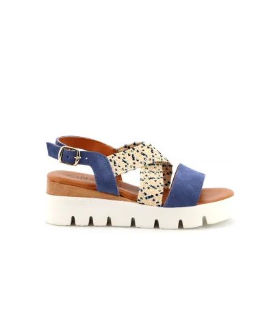 Cinzia Soft Sandalo Blu - Glamour Calzature Cinzia Soft Sandalo Blu - Glamour Calzature