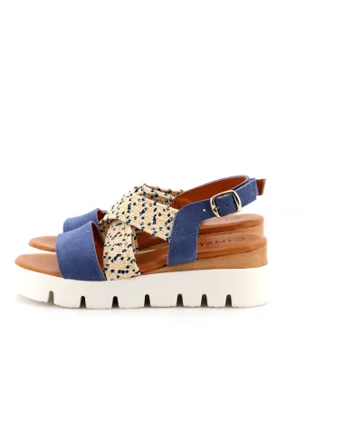 Cinzia Soft Sandalo Blu - Glamour Calzature Cinzia Soft Sandalo Blu - Glamour Calzature