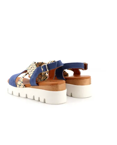 Cinzia Soft Sandalo Blu - Glamour Calzature Cinzia Soft Sandalo Blu - Glamour Calzature