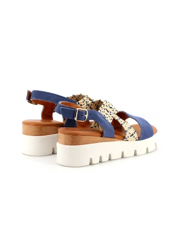 Cinzia Soft Sandalo Blu - Glamour Calzature Cinzia Soft Sandalo Blu - Glamour Calzature