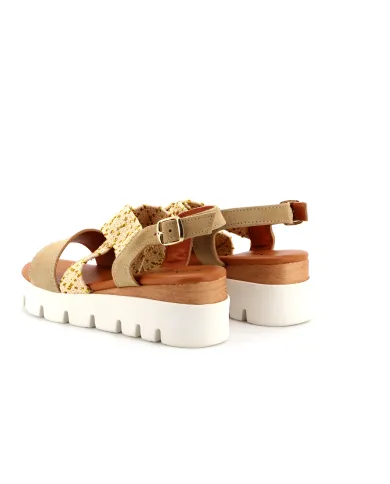 Cinzia Soft Sandalo Beige - Glamour Calzature