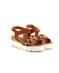 Cinzia Soft Sandalo Cuoio - Glamour Calzature