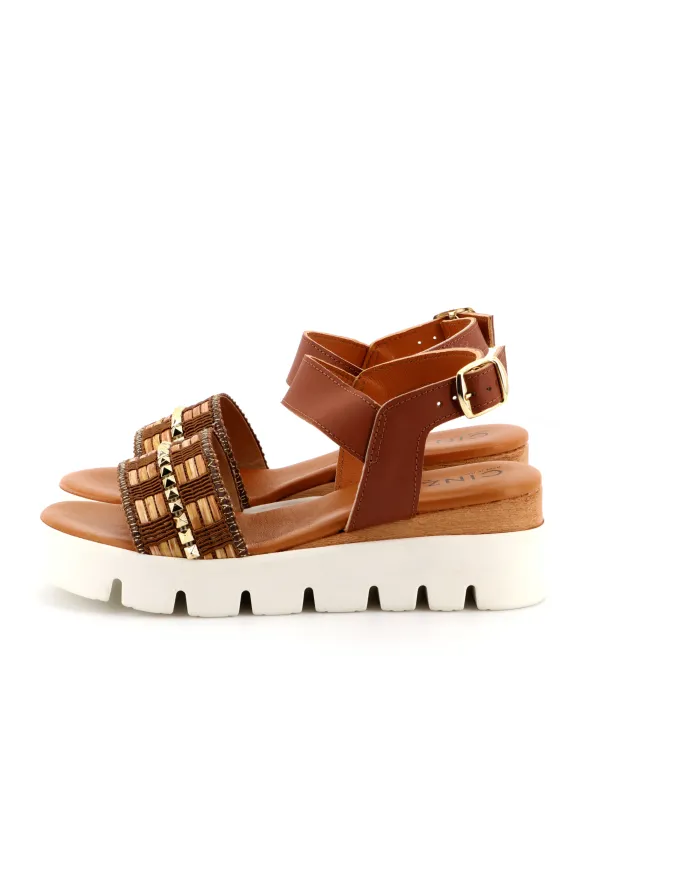 Cinzia Soft Sandalo Cuoio - Glamour Calzature