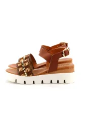 Cinzia Soft Sandalo Cuoio - Glamour Calzature