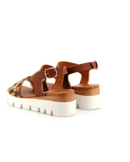 Cinzia Soft Sandalo Cuoio - Glamour Calzature