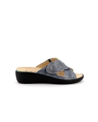 Cinzia Soft Ciabatta Blu - Glamour Calzature Cinzia Soft Ciabatta Blu - Glamour Calzature