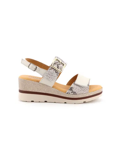 Cinzia Soft Sandalo Bianco - Glamour Calzature