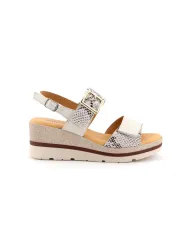 Cinzia Soft Sandalo Bianco - Glamour Calzature