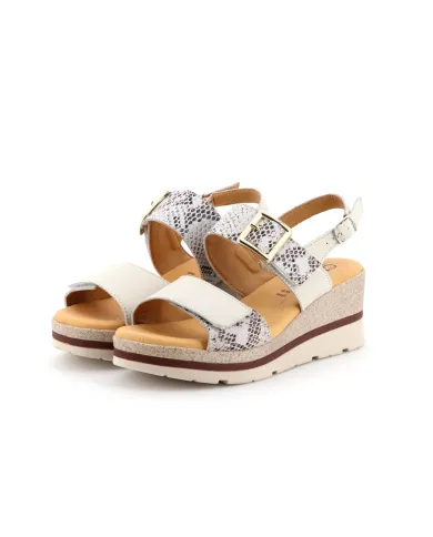 Cinzia Soft Sandalo Bianco - Glamour Calzature