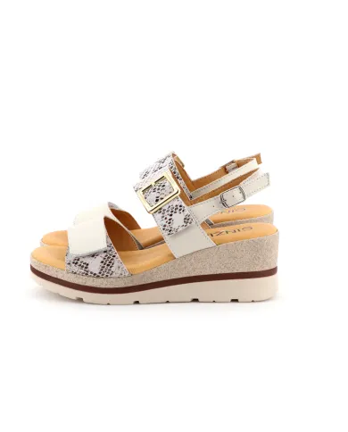 Cinzia Soft Sandalo Bianco - Glamour Calzature