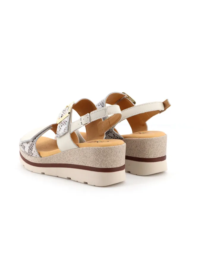 Cinzia Soft Sandalo Bianco - Glamour Calzature