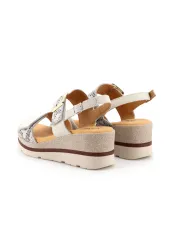 Cinzia Soft Sandalo Bianco - Glamour Calzature