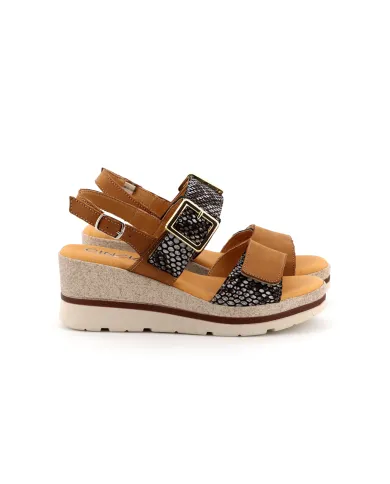 Cinzia Soft Sandalo Cuoio - Glamour Calzature