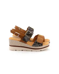 Cinzia Soft Sandalo Cuoio - Glamour Calzature