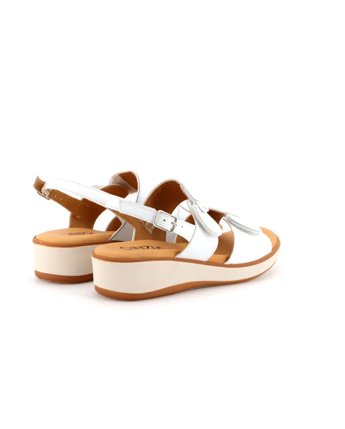 Cinzia Soft Sandalo Bianco - Glamour Calzature
