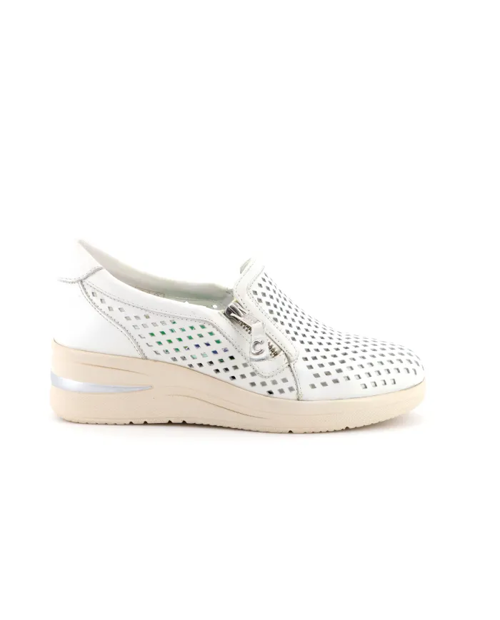 Cinzia Soft Sneakers Bianco - Glamour Calzature